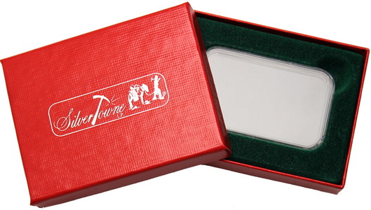 Red SilverTowne Logo Box